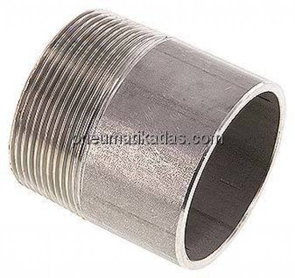 Anschweißnippel R 2"-60mm-60,3mm, 1.4571