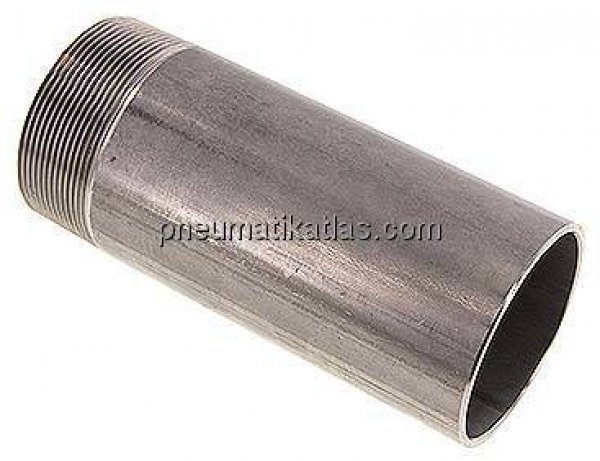 Anschweißnippel R 2-1/2"-170mm-76,1mm, 1.4571