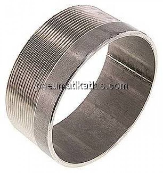 Anschweißnippel R 4"-50mm-114,3mm, 1.4571