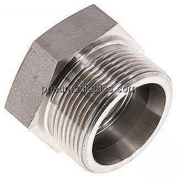 Verschlussverschraubung für Rohre 30 S (M42x2), 1.4571