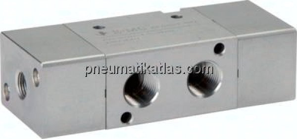 3/2-Wege Pneumatikventil, G 1/4" (Pilot G 1/8"), Impulsventil
