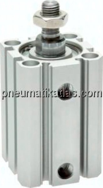 ISO 21287-Zylinder, doppeltw., Kolben 50mm, Hub 100mm
