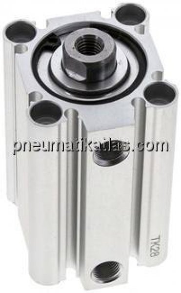 Kompaktzylinder, doppeltwirkend, Kolben 32mm, Hub 40mm