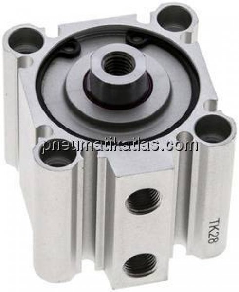 Kompaktzylinder, doppeltwirkend, Kolben 40mm, Hub 5mm