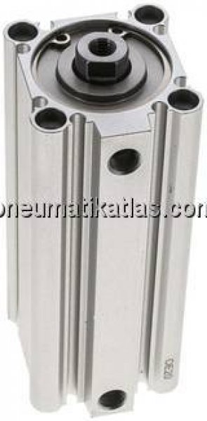 Kompaktzylinder, doppeltwirkend, Kolben 40mm, Hub 90mm