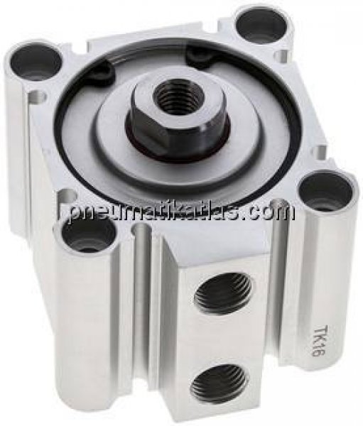 Kompaktzylinder, doppeltwirkend, Kolben 50mm, Hub 10mm