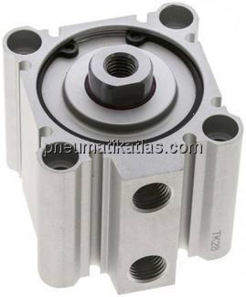 Kompaktzylinder, doppeltwirkend, Kolben 50mm, Hub 15mm