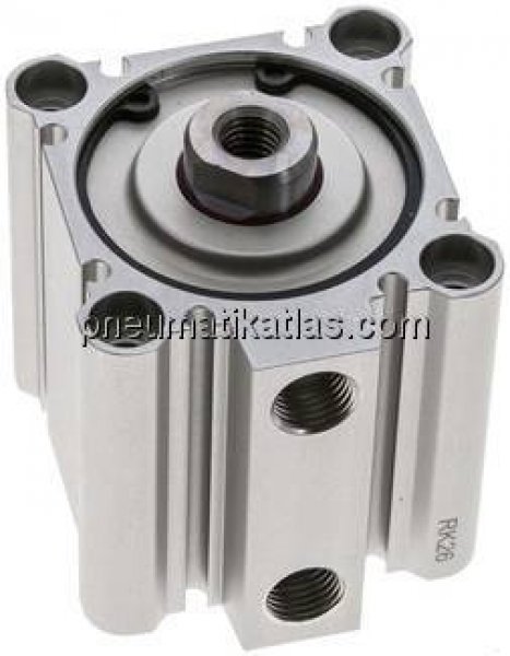 Kompaktzylinder, doppeltwirkend, Kolben 50mm, Hub 25mm