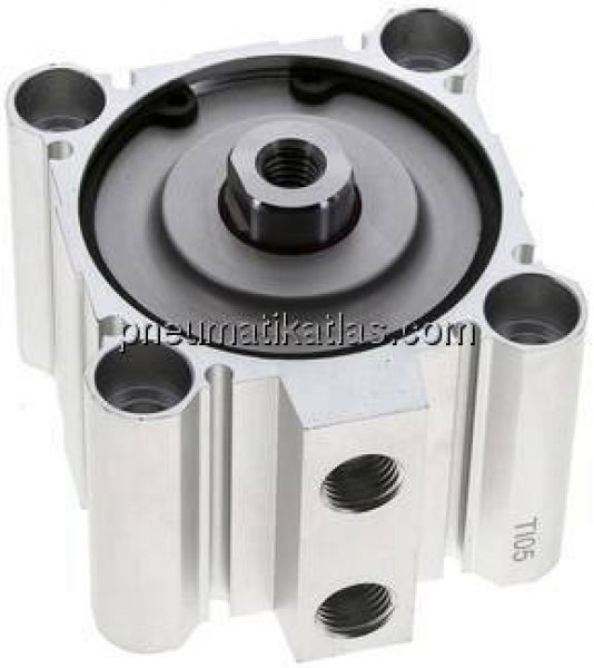 Kompaktzylinder, doppeltwirkend, Kolben 63mm, Hub 10mm