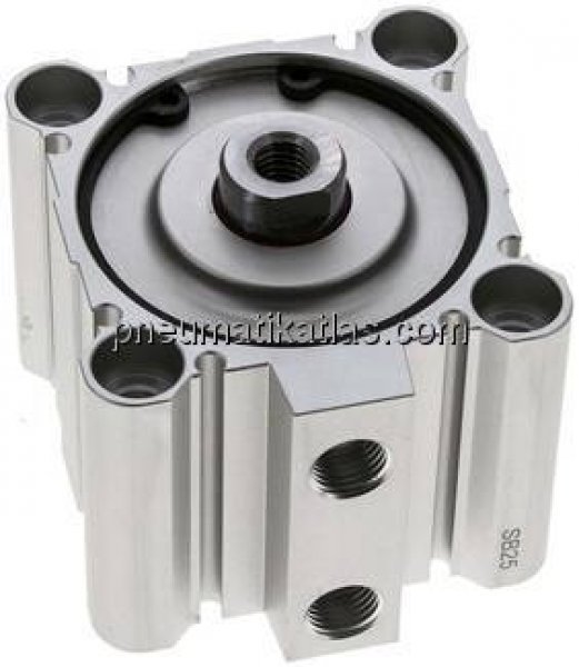 Kompaktzylinder, doppeltwirkend, Kolben 63mm, Hub 15mm