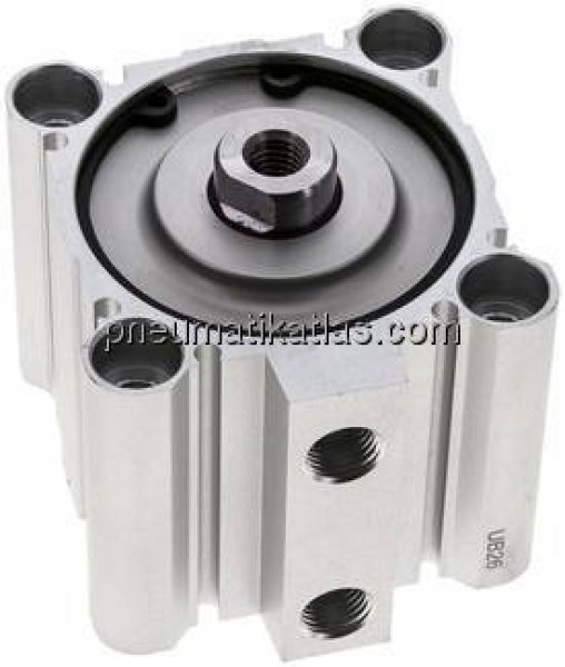 Kompaktzylinder, doppeltwirkend, Kolben 63mm, Hub 20mm