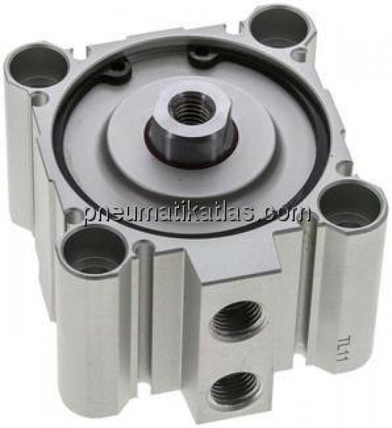 Kompaktzylinder, doppeltwirkend, Kolben 63mm, Hub 5mm