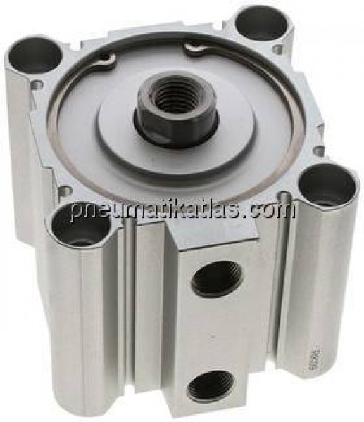 Kompaktzylinder, doppeltwirkend, Kolben 80mm, Hub 30mm