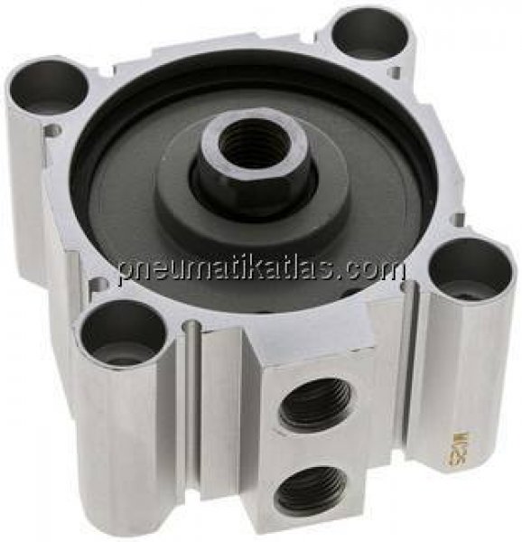 Kompaktzylinder, doppeltwirkend, Kolben 80mm, Hub 5mm