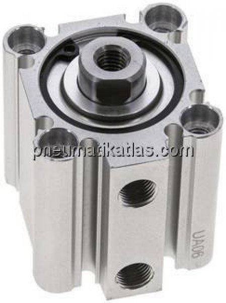 Kompaktzylinder, doppeltwirkend, Kolben 32mm, Hub 15mm