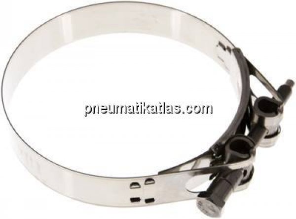 30mm Gelenkbolzenschelle, 150 - 162mm, 1.4301 (W4)