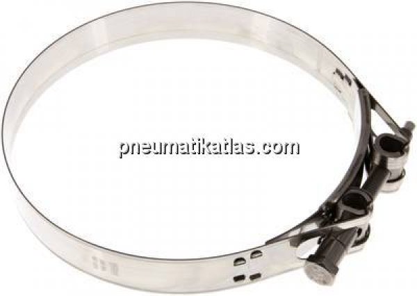 30mm Gelenkbolzenschelle, 187 - 200mm, 1.4301 (W4)