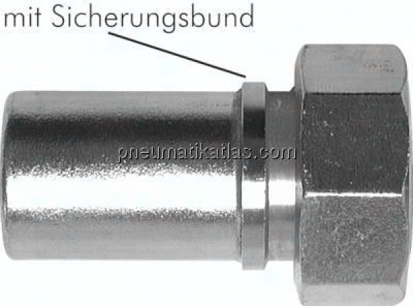 Schlauchtülle, EN14420-5 G 3"-75 (3")mm, 1.4408