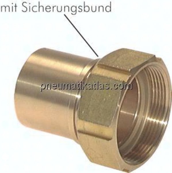 Schlauchtülle, EN14420-5 G 3/4"-19 (3/4")mm, Messing