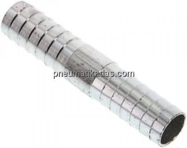 Schlauchverbindungsrohr 19 (3/4")mm-19 (3/4")mm, Stahl verzinkt
