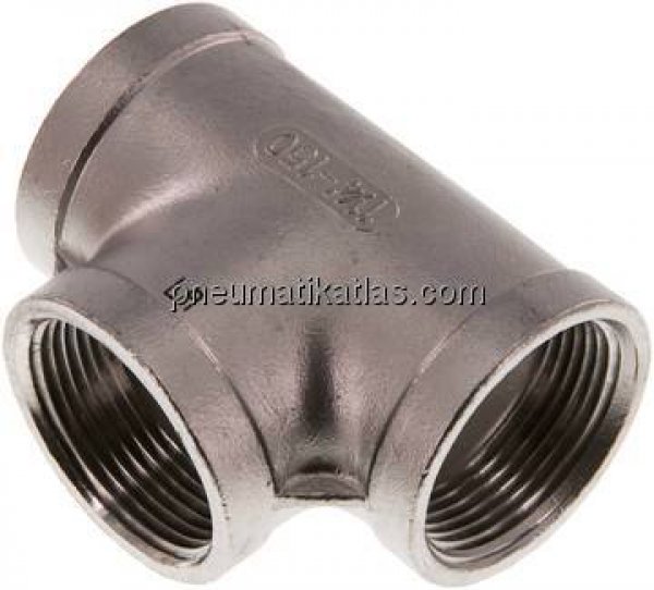 T-Stück NPT 1-1/4" (IG), 1.4408