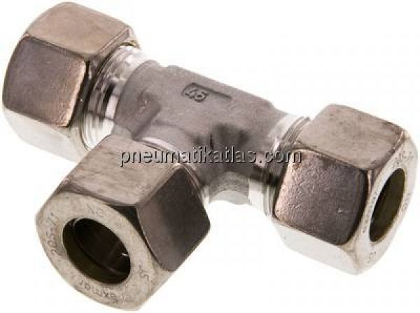 T-Schneidringverschraubung 20 S (M30x2), Klemmring 1.4571 (NC)