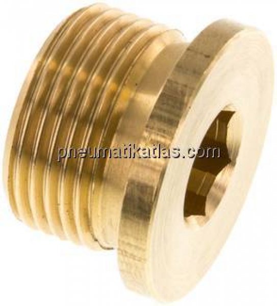 Verschlussstopfen Innenskt. G 1", Messing