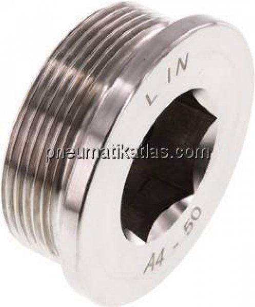 Verschlussstopfen Innenskt. G 2", V4A