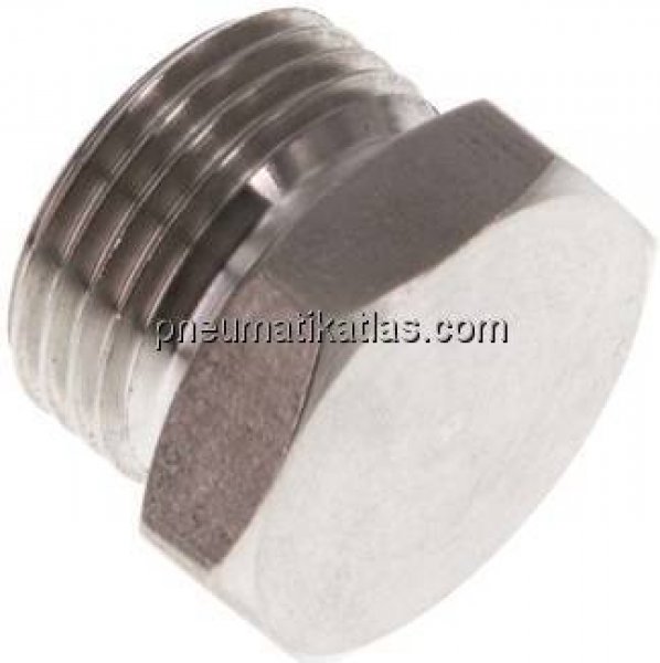 Verschlussstopfen Außenskt. G 3/8", V4A