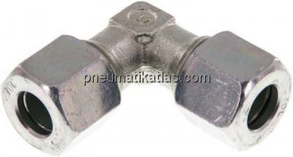 Winkel-Schneidringverschraubung 10 L (M16x1,5), Stahl verzinkt