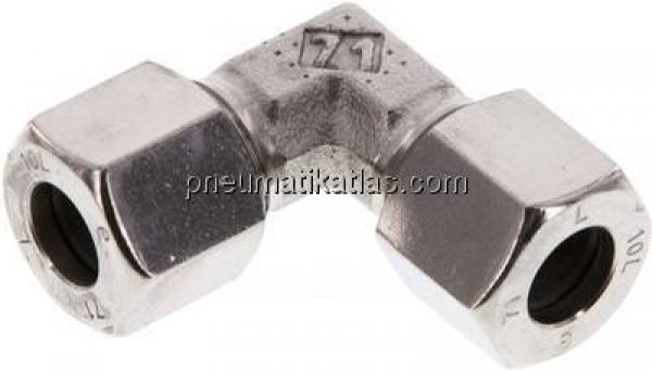 Winkel-Schneidringverschraubung 10 L (M16x1,5), 1.4571