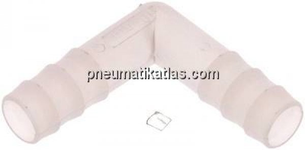Winkel-Schlauchverbinder 10mm, PVDF