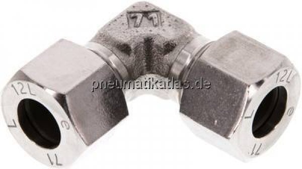 Winkel-Schneidringverschraubung 12 L (M18x1,5), 1.4571