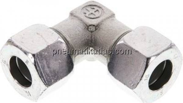 Winkel-Schneidringverschraubung 16 S (M24x1,5), Stahl verzinkt