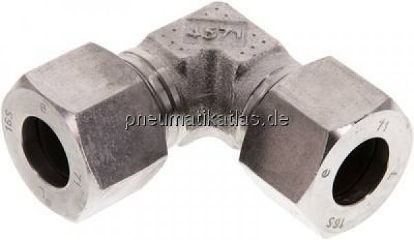 Winkel-Schneidringverschraubung 16 S (M24x1,5), 1.4571