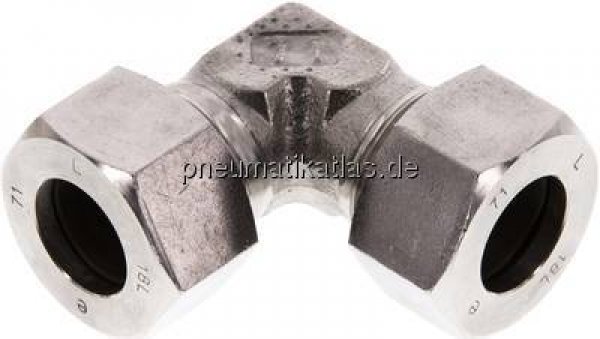 Winkel-Schneidringverschraubung 18 L (M26x1,5), 1.4571