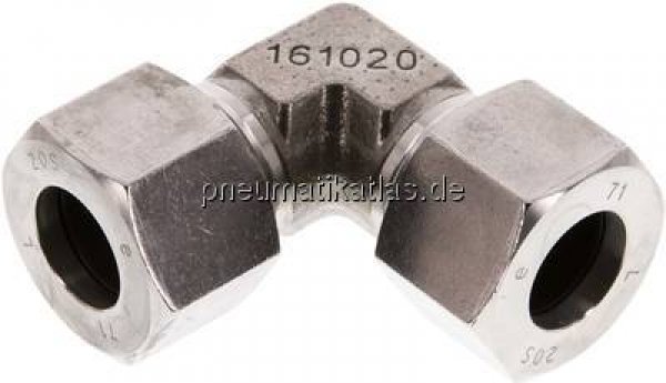 Winkel-Schneidringverschraubung 20 S (M30x2), 1.4571