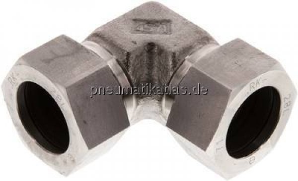 Winkel-Schneidringverschraubung 28 L (M36x2), 1.4571