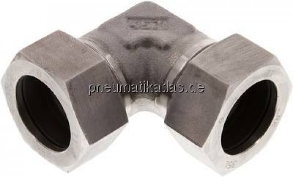 Winkel-Schneidringverschraubung 35 L (M45x2), 1.4571