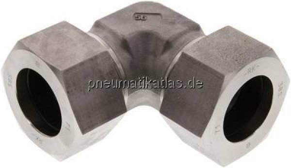 Winkel-Schneidringverschraubung 38 S (M52x2), 1.4571