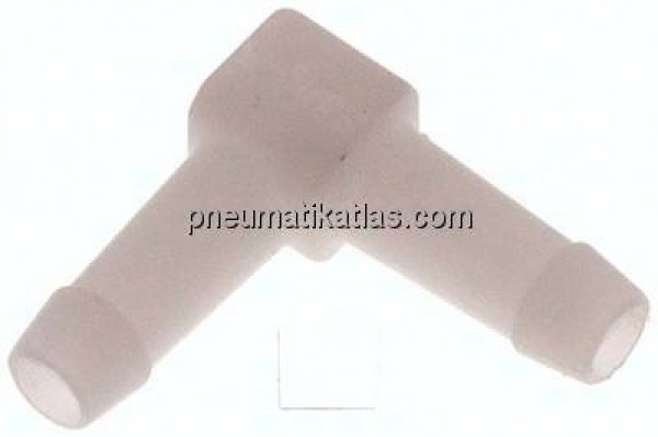 Winkel-Schlauchverbinder 3mm, POM
