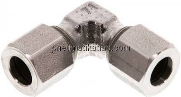 Winkel-Schneidringverschraubung 8 LL (M12x1), 1.4571