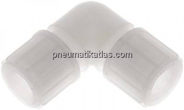 Winkel-Verschraubung 14x12mm, PVDF