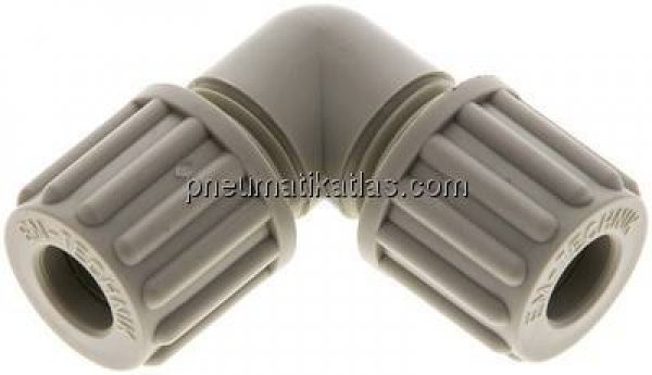 Winkel-Verschraubung 8x6mm, Polypropylen