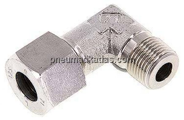 Winkel-Schneidringverschraub. R 3/8"-12 S (M20x1,5), 1.4571