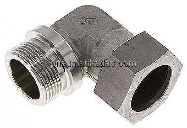 Winkel-Schneidringverschraub. G 1-1/4"-35 L (M45x2), 1.4571