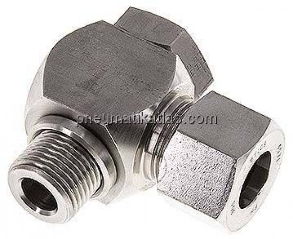 Winkel-Schwenkverschraubung G 1/2"-16 S (M24x1,5), 1.4571