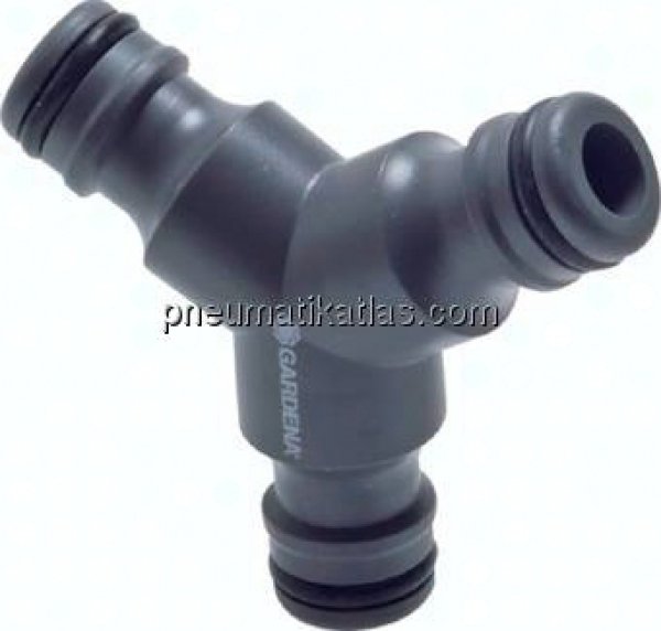 Y-Kupplungsverbinder, ohne Kugelhahn, Gardena