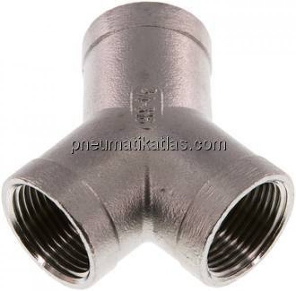 Y-Stück Rp 3/4" (IG), 1.4408