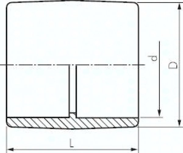 Klebemuffe, PVC-U, 110mm